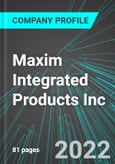 Maxim Integrated Products Inc (MXIM:NAS): Analytics, Extensive Financial Metrics, and Benchmarks Against Averages and Top Companies Within its Industry- Product Image