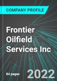 Frontier Oilfield Services Inc (FOSI:PINX): Analytics, Extensive Financial Metrics, and Benchmarks Against Averages and Top Companies Within its Industry- Product Image