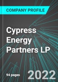 Cypress Energy Partners LP (CELP:NYS): Analytics, Extensive Financial Metrics, and Benchmarks Against Averages and Top Companies Within its Industry- Product Image