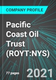 Pacific Coast Oil Trust (ROYT:NYS): Analytics, Extensive Financial Metrics, and Benchmarks Against Averages and Top Companies Within its Industry- Product Image