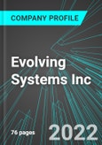 Evolving Systems Inc (EVOL:NAS): Analytics, Extensive Financial Metrics, and Benchmarks Against Averages and Top Companies Within its Industry- Product Image