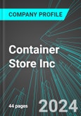 Container Store Inc (The) (TCS:NYS): Analytics, Extensive Financial Metrics, and Benchmarks Against Averages and Top Companies Within its Industry- Product Image