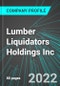 Lumber Liquidators Holdings Inc (LL:NYS): Analytics, Extensive Financial Metrics, and Benchmarks Against Averages and Top Companies Within its Industry - Product Thumbnail Image
