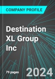 Destination XL Group Inc (DXLG:NAS): Analytics, Extensive Financial Metrics, and Benchmarks Against Averages and Top Companies Within its Industry- Product Image
