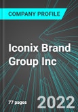 Iconix Brand Group Inc (ICON:NAS): Analytics, Extensive Financial Metrics, and Benchmarks Against Averages and Top Companies Within its Industry- Product Image