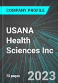 USANA Health Sciences Inc (USNA:NYS): Analytics, Extensive Financial Metrics, and Benchmarks Against Averages and Top Companies Within its Industry- Product Image
