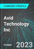 Avid Technology Inc (AVID:NAS): Analytics, Extensive Financial Metrics, and Benchmarks Against Averages and Top Companies Within its Industry- Product Image