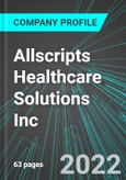 Allscripts Healthcare Solutions Inc (MDRX:NAS): Analytics, Extensive Financial Metrics, and Benchmarks Against Averages and Top Companies Within its Industry- Product Image