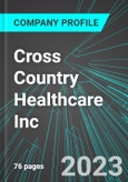 Cross Country Healthcare Inc (CCRN:NAS): Analytics, Extensive Financial Metrics, and Benchmarks Against Averages and Top Companies Within its Industry- Product Image