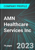 AMN Healthcare Services Inc (AMN:NYS): Analytics, Extensive Financial Metrics, and Benchmarks Against Averages and Top Companies Within its Industry- Product Image