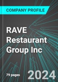 RAVE Restaurant Group Inc (RAVE:NAS): Analytics, Extensive Financial Metrics, and Benchmarks Against Averages and Top Companies Within its Industry- Product Image