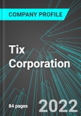 Tix Corporation (TIXC:PINX): Analytics, Extensive Financial Metrics, and Benchmarks Against Averages and Top Companies Within its Industry- Product Image
