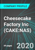 Cheesecake Factory Inc (CAKE:NAS): Analytics, Extensive Financial Metrics, and Benchmarks Against Averages and Top Companies Within its Industry- Product Image