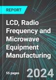 LCD (Liquid-Crystal Display), Radio Frequency (RF, RFID) and Microwave Equipment Manufacturing (U.S.): Analytics, Extensive Financial Benchmarks, Metrics and Revenue Forecasts to 2030, NAIC 334419- Product Image