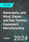 Generators, and Wind, Steam and Gas Turbine Equipment Manufacturing (U.S.): Analytics, Extensive Financial Benchmarks, Metrics and Revenue Forecasts to 2030, NAIC 333611 - Product Thumbnail Image