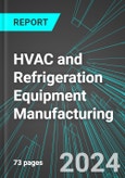 HVAC (Cooling, Heating, Ventilation and Air Conditioning) and Refrigeration Equipment Manufacturing (U.S.): Analytics, Extensive Financial Benchmarks, Metrics and Revenue Forecasts to 2030, NAIC 333400- Product Image