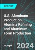 U.S. Aluminum Production, Alumina Refining and Aluminum Form Production: Analytics, Extensive Financial Benchmarks, Metrics and Revenue Forecasts to 2030- Product Image