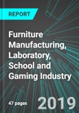 Furniture Manufacturing, Laboratory, School and Gaming Industry (U.S.): Analytics, Extensive Financial Benchmarks, Metrics and Revenue Forecasts to 2026, NAIC 337127- Product Image