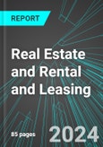 Real Estate and Rental and Leasing (Broad-Based) (U.S.): Analytics, Extensive Financial Benchmarks, Metrics and Revenue Forecasts to 2030, NAIC 530000- Product Image
