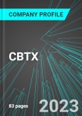 CBTX (CBTX:NAS): Analytics, Extensive Financial Metrics, and Benchmarks Against Averages and Top Companies Within its Industry- Product Image