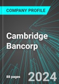 Cambridge Bancorp (CATC:NAS): Analytics, Extensive Financial Metrics, and Benchmarks Against Averages and Top Companies Within its Industry- Product Image