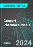 Concert Pharmaceuticals (CNCE:NAS): Analytics, Extensive Financial Metrics, and Benchmarks Against Averages and Top Companies Within its Industry- Product Image