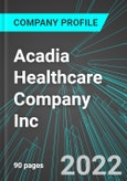 Acadia Healthcare Company Inc (ACHC:NAS): Analytics, Extensive Financial Metrics, and Benchmarks Against Averages and Top Companies Within its Industry- Product Image