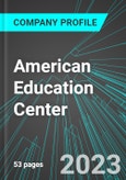 American Education Center (AMCT:PINX): Analytics, Extensive Financial Metrics, and Benchmarks Against Averages and Top Companies Within its Industry- Product Image