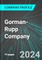 Gorman-Rupp Company (GRC:NYS): Analytics, Extensive Financial Metrics, and Benchmarks Against Averages and Top Companies Within its Industry - Product Thumbnail Image