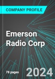 Emerson Radio Corp (MSN:ASE): Analytics, Extensive Financial Metrics, and Benchmarks Against Averages and Top Companies Within its Industry- Product Image