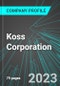 Koss Corporation (KOSS:NAS): Analytics, Extensive Financial Metrics, and Benchmarks Against Averages and Top Companies Within its Industry - Product Thumbnail Image