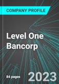 Level One Bancorp (LEVL:NAS): Analytics, Extensive Financial Metrics, and Benchmarks Against Averages and Top Companies Within its Industry- Product Image