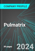 Pulmatrix (PULM:NAS): Analytics, Extensive Financial Metrics, and Benchmarks Against Averages and Top Companies Within its Industry- Product Image