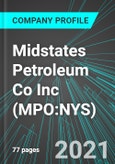 Midstates Petroleum Co Inc (MPO:NYS): Analytics, Extensive Financial Metrics, and Benchmarks Against Averages and Top Companies Within its Industry- Product Image