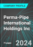 Perma-Pipe International Holdings Inc (PPIH:NAS): Analytics, Extensive Financial Metrics, and Benchmarks Against Averages and Top Companies Within its Industry- Product Image