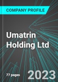 Umatrin Holding Ltd (UMHL:PINX): Analytics, Extensive Financial Metrics, and Benchmarks Against Averages and Top Companies Within its Industry- Product Image