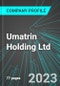 Umatrin Holding Ltd (UMHL:PINX): Analytics, Extensive Financial Metrics, and Benchmarks Against Averages and Top Companies Within its Industry - Product Thumbnail Image