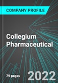 Collegium Pharmaceutical (COLL:NAS): Analytics, Extensive Financial Metrics, and Benchmarks Against Averages and Top Companies Within its Industry- Product Image