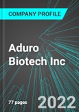 Aduro Biotech Inc (ADRO:NAS): Analytics, Extensive Financial Metrics, and Benchmarks Against Averages and Top Companies Within its Industry- Product Image