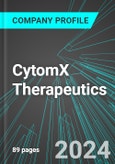 CytomX Therapeutics (CTMX:NAS): Analytics, Extensive Financial Metrics, and Benchmarks Against Averages and Top Companies Within its Industry- Product Image