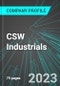 CSW Industrials (CSWI:NAS): Analytics, Extensive Financial Metrics, and Benchmarks Against Averages and Top Companies Within its Industry - Product Thumbnail Image