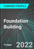 Foundation Building (FBM:NYS): Analytics, Extensive Financial Metrics, and Benchmarks Against Averages and Top Companies Within its Industry- Product Image