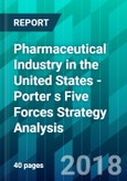 Pharmaceutical Industry in the United States - Porter s Five Forces Strategy Analysis- Product Image