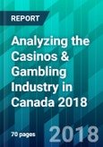 Analyzing the Casinos & Gambling Industry in Canada 2018- Product Image