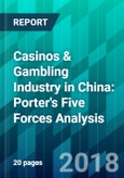 Casinos & Gambling Industry in China: Porter's Five Forces Analysis- Product Image