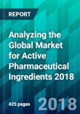 Analyzing the Global Market for Active Pharmaceutical Ingredients 2018- Product Image