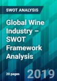 Global Wine Industry – SWOT Framework Analysis- Product Image