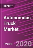 Autonomous Truck Market Share, Size, Trends, Industry Analysis Report By Level of Autonomy; By Sensor Type; By End-Use; By Region - Segment Forecast, 2020 - 2027- Product Image