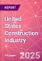 United States Construction Industry Databook Series - Market Size & Forecast by Value and Volume (area and units), Q2 2023 Update - Product Image