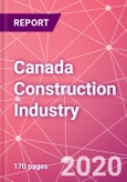 Canada Construction Industry Databook Series - Market Size & Forecast (2015 - 2024) by Value and Volume (area and units) across 40+ Market Segments, Opportunities in Top 10 Cities, and Risk Assessment - COVID-19 Update Q2 2020- Product Image